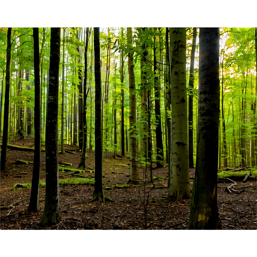 Download Deciduous Forest Panorama Png Utr81 | Wallpapers.com