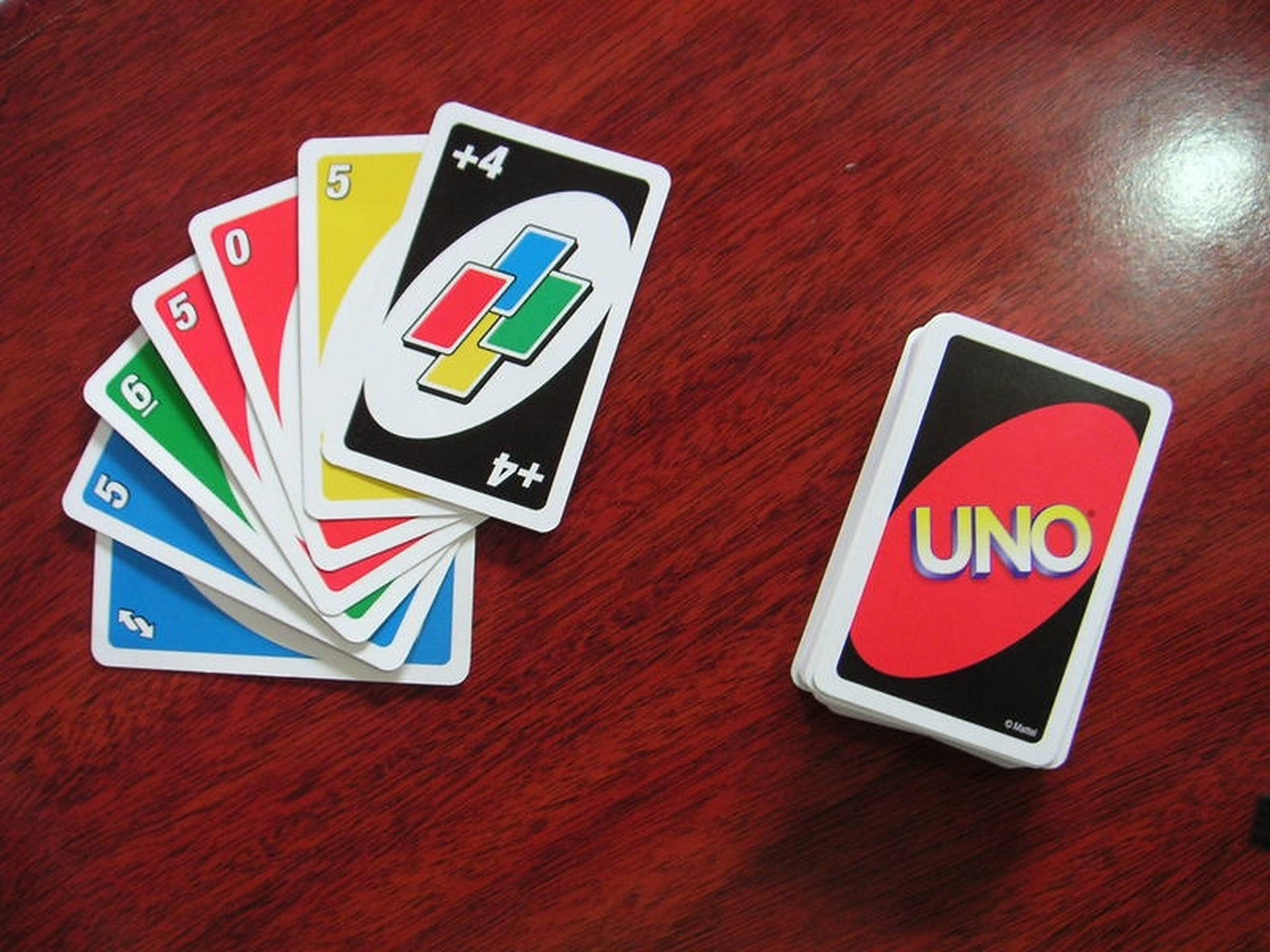 Deck Of Uno Cards Wallpaper
