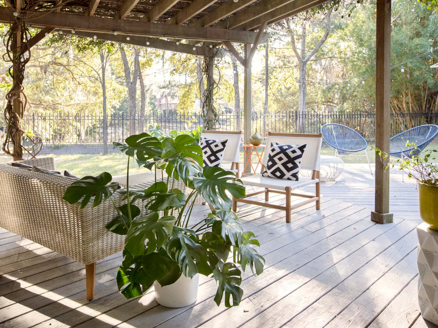 Boho Chic Deck Pictures