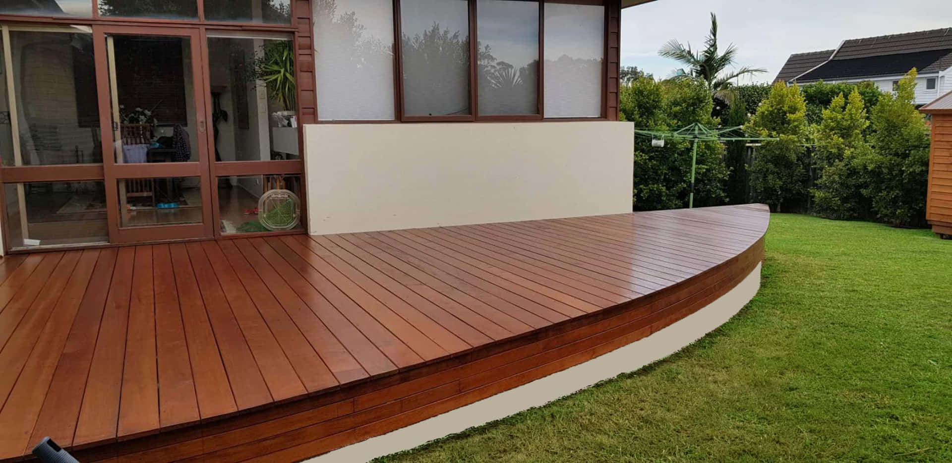 Wide Brown Deck Pictures