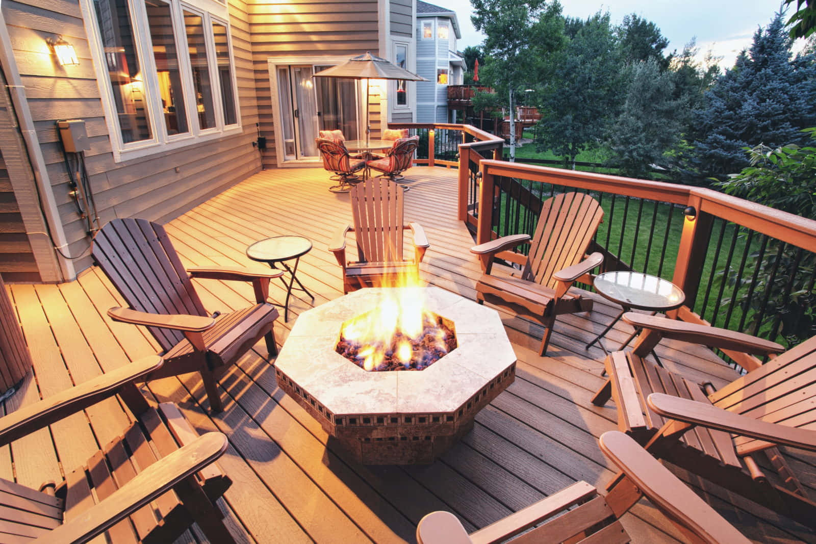Fireplace Deck Pictures