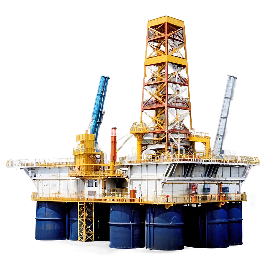 Decommissioned Oil Rig Png Boj57 PNG