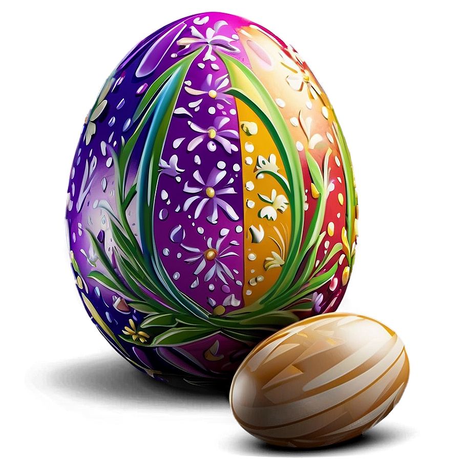 Decorated Easter Egg Png Psw32 PNG