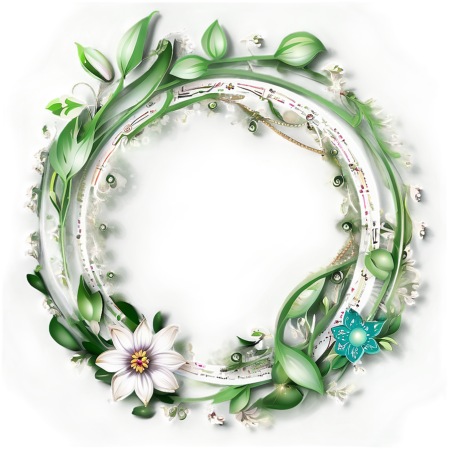 Decorative Border Clipart Png 06252024 PNG