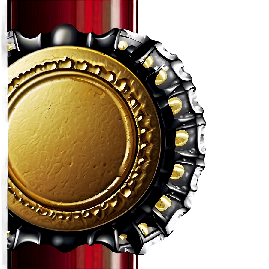 Decorative Bottle Cap Png 06112024 PNG