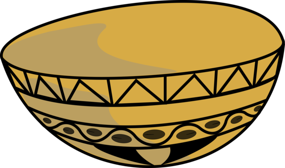 Decorative Bowl Graphic PNG