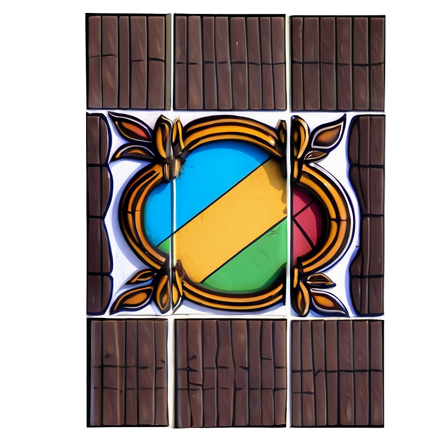 Decorative Clay Tiles Png Nqh64 PNG