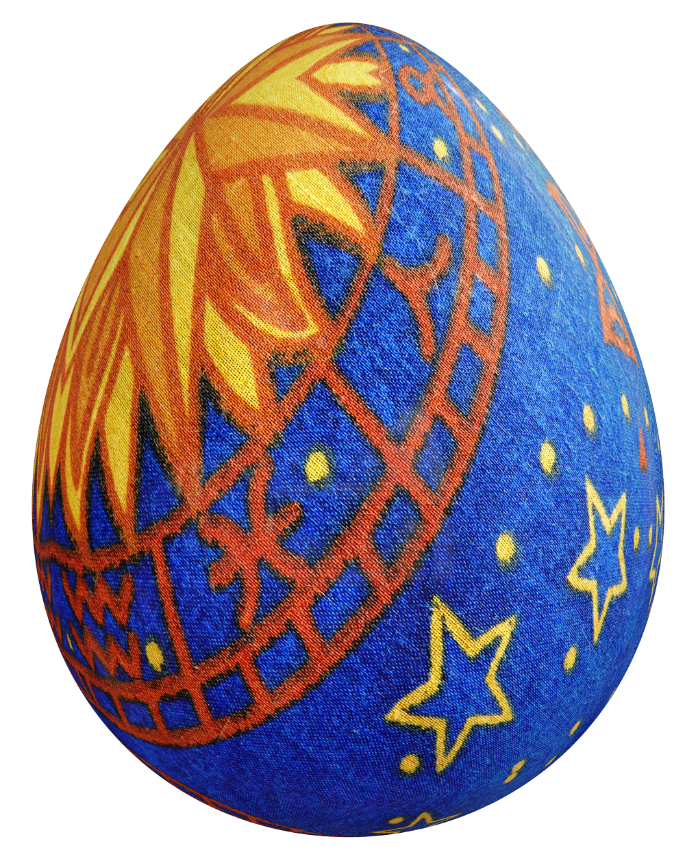 Decorative Easter Egg Patterns PNG