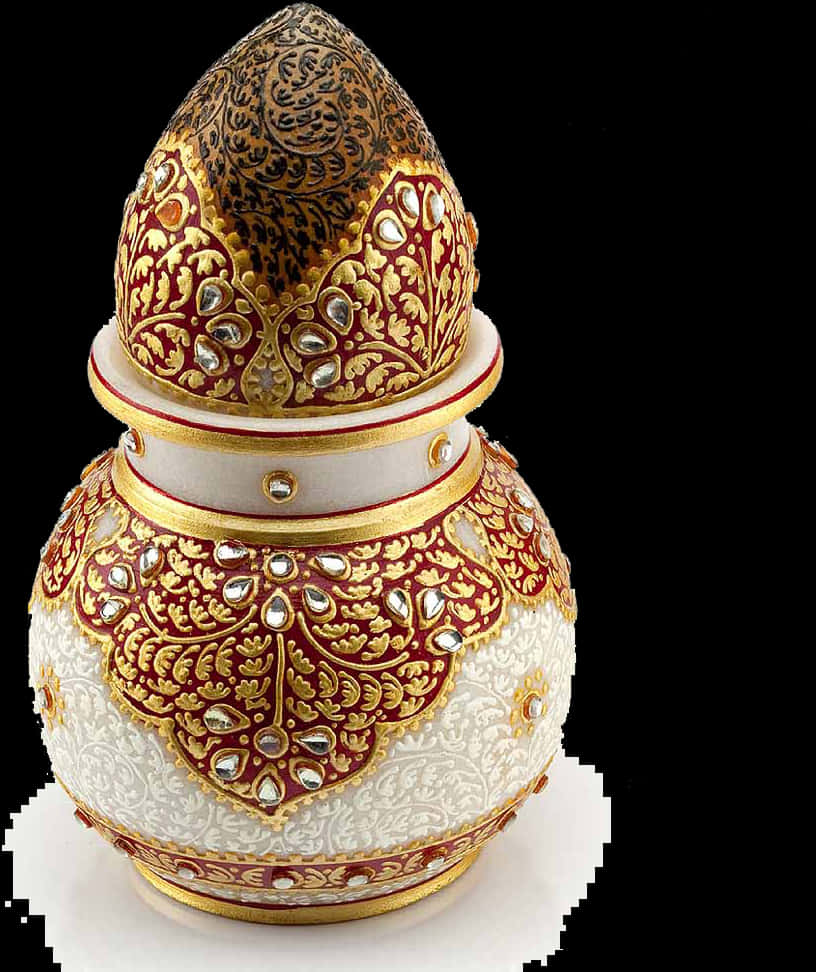 Decorative Faberge Egg Ornament PNG