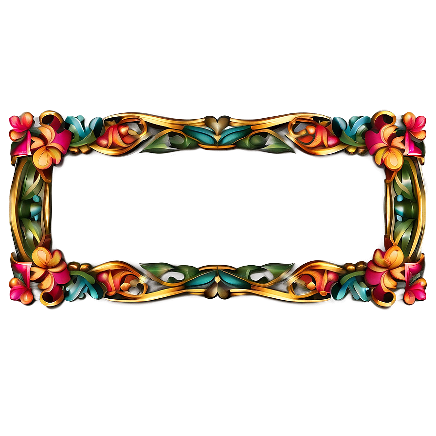 Decorative Frame Design Png 78 PNG