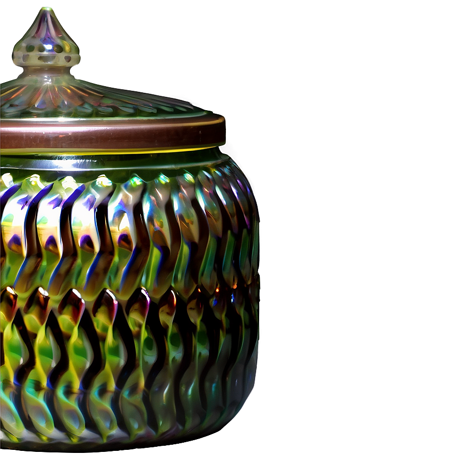 Decorative Glass Jar Png 45 PNG