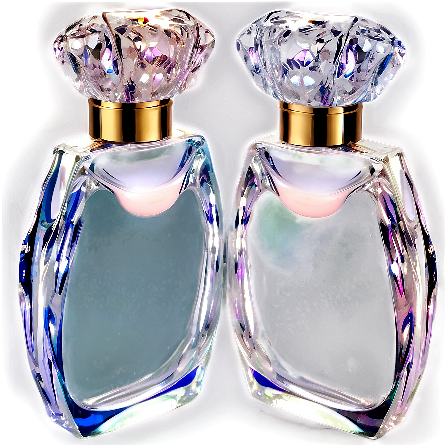 Decorative Glass Perfume Bottle Png Pbk35 PNG