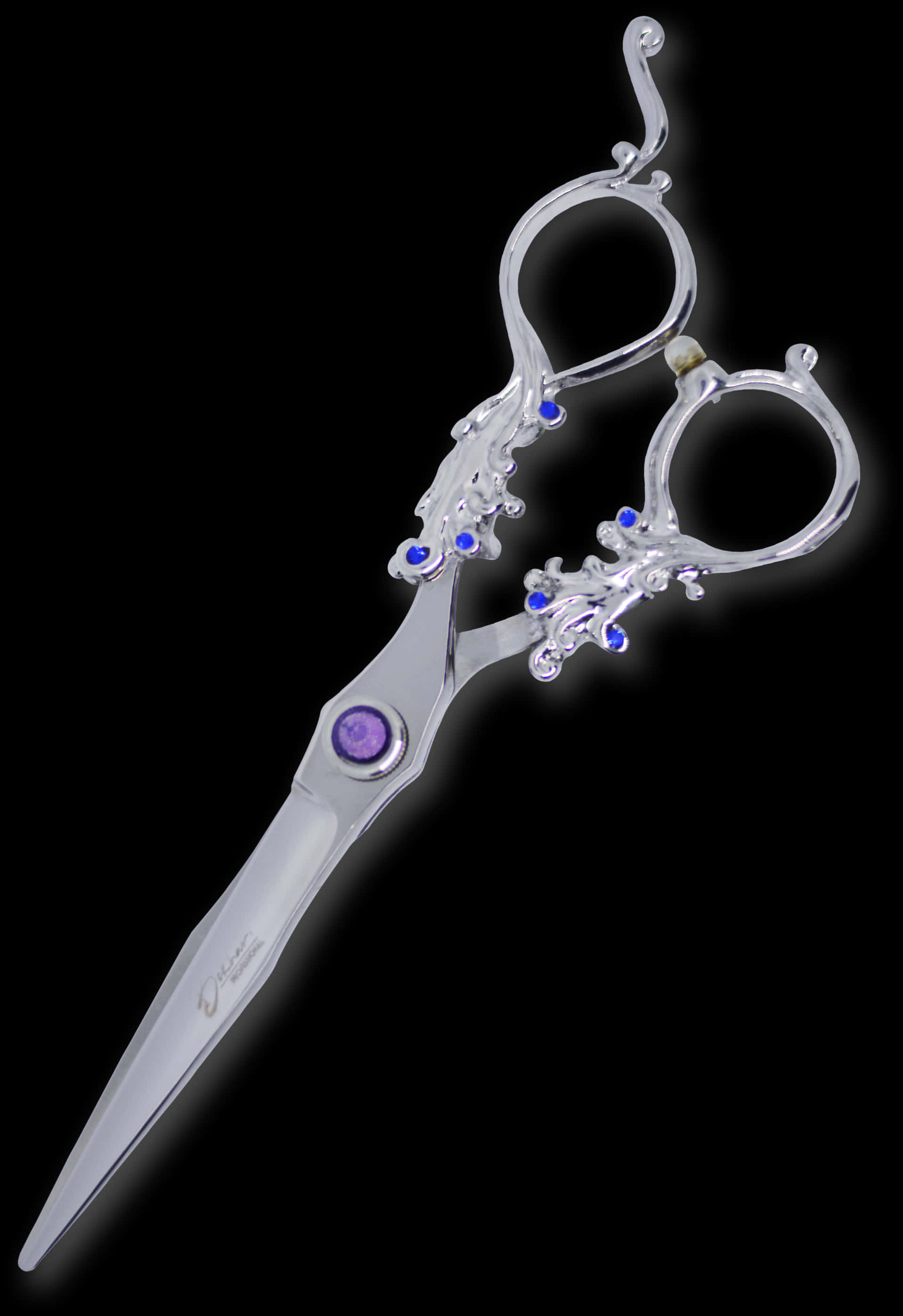 Decorative Hairdressing Scissors PNG