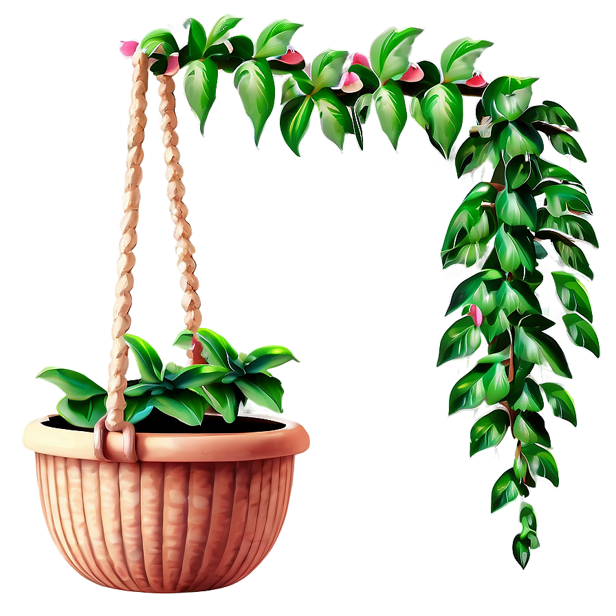 Download Decorative Hanging Plant Png Ncu | Wallpapers.com