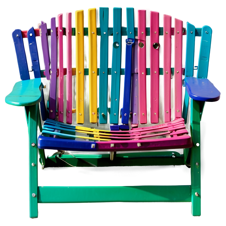 Decorative Lawn Chair Png Ccr23 PNG