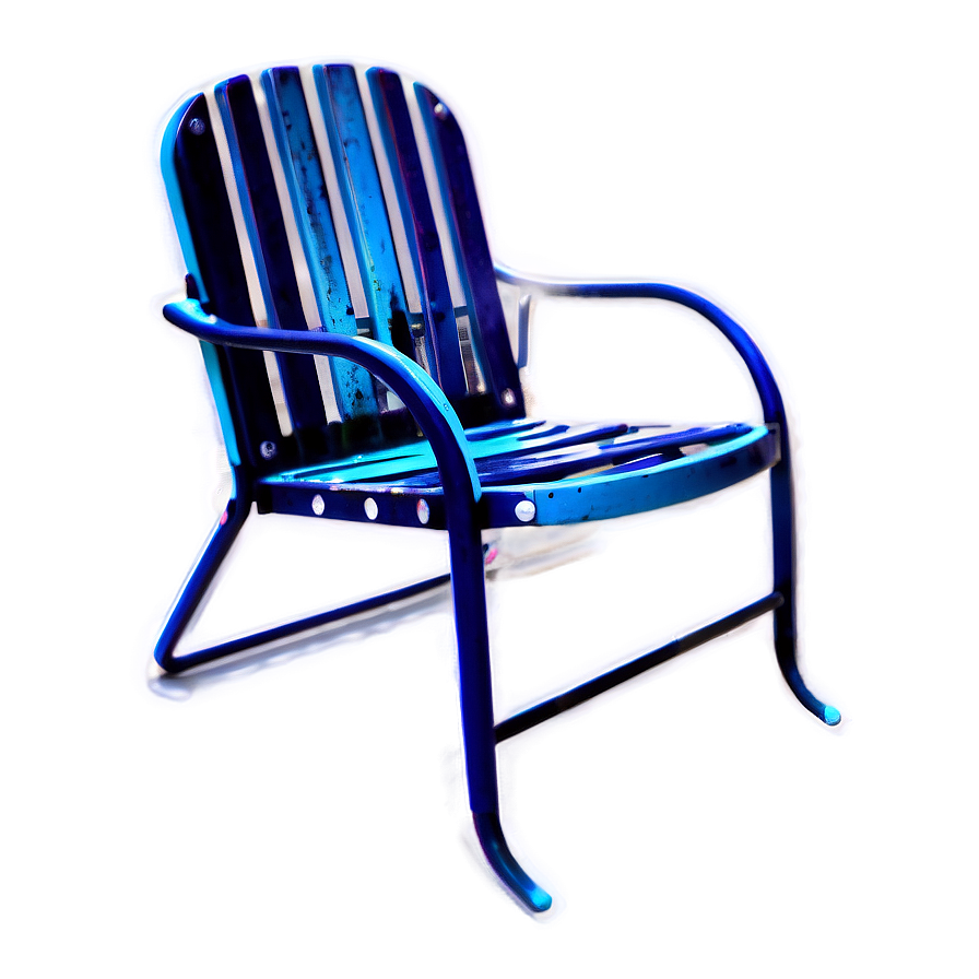 Decorative Lawn Chair Png Hfr PNG