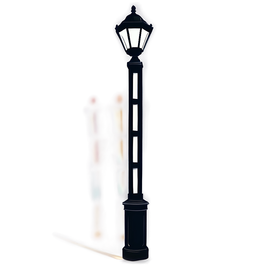 Decorative Light Pole Png 06212024 PNG