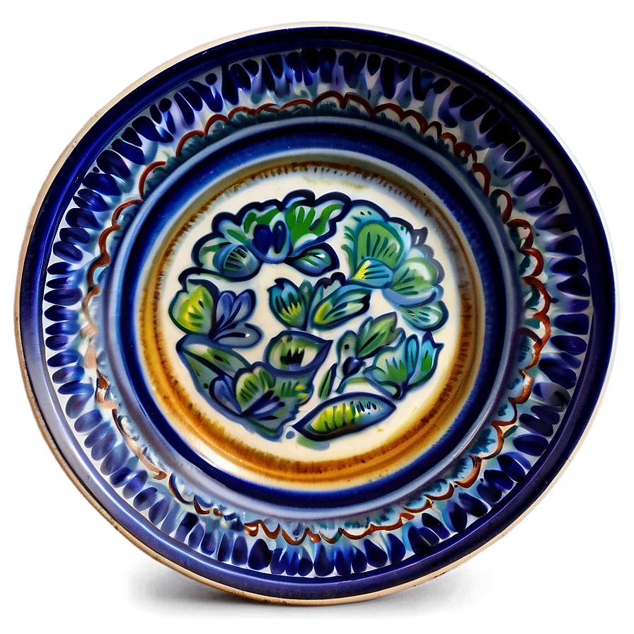 Decorative Pottery Plates Png Ved PNG