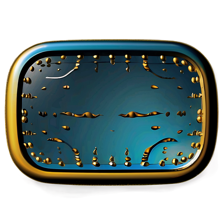 Decorative Rounded Rectangle Png 05252024 PNG