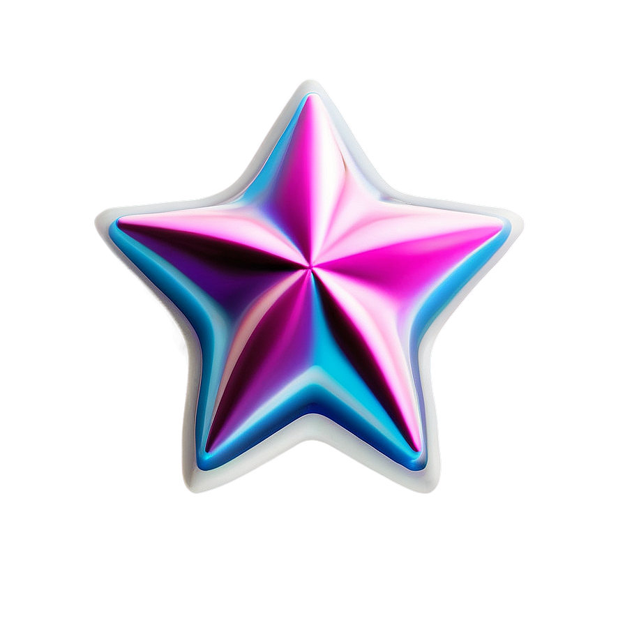 Decorative Rounded Star Png 06132024 PNG