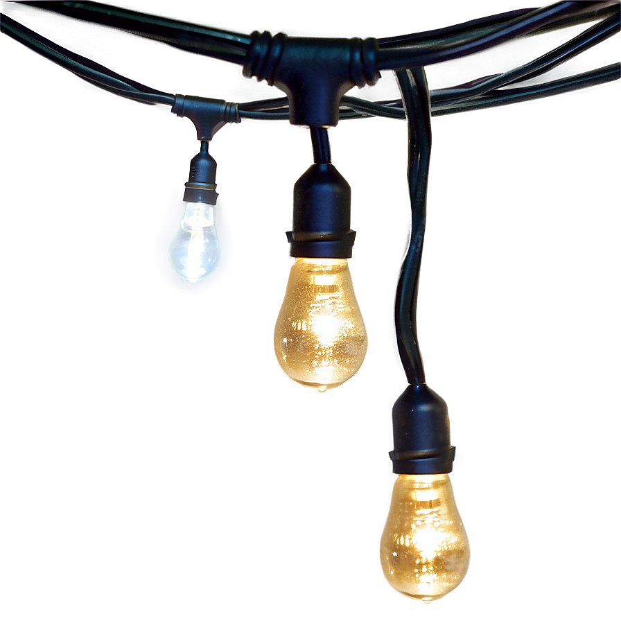 Decorative String Lights Png Wbj PNG