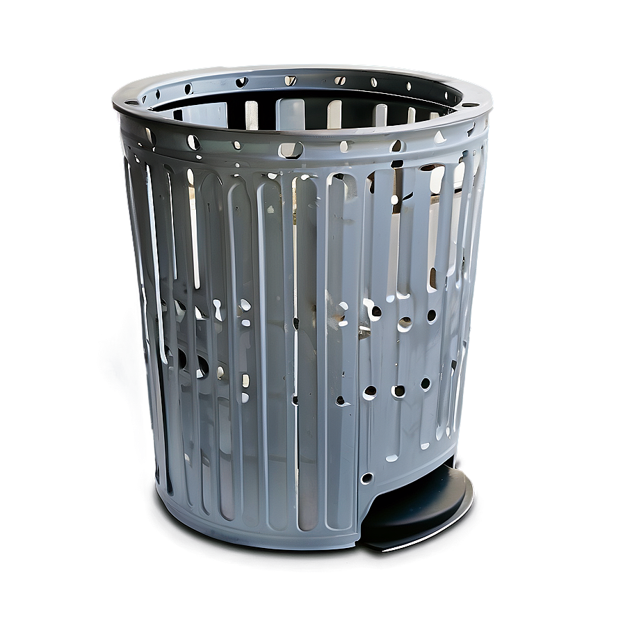 Download Decorative Trash Bin Profile Png 05252024