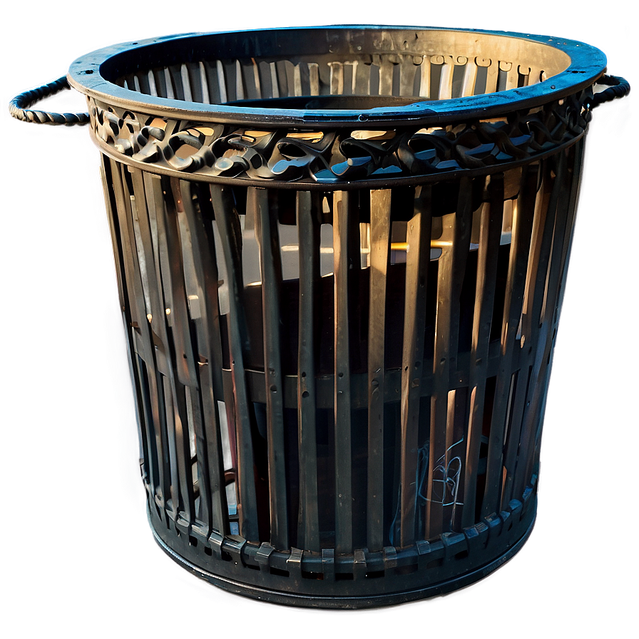 Decorative Trash Bin Profile Png Nka39 PNG