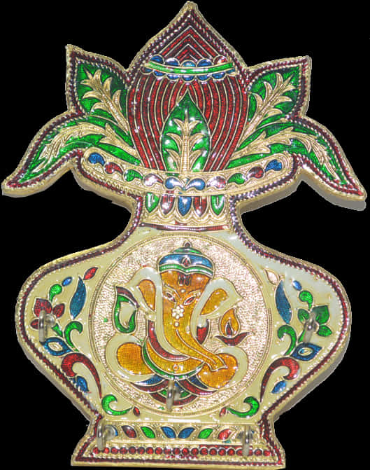 Decorative_ Ganesha_ Artwork PNG