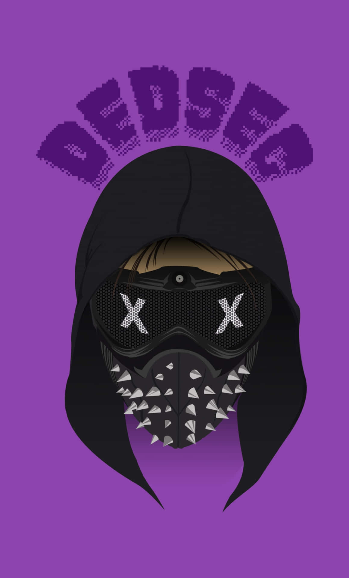 Dedsec Hacker Mask Artwork Wallpaper