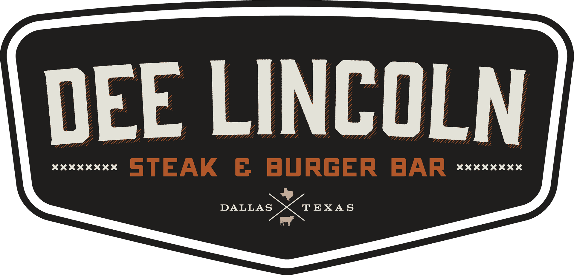 Dee Lincoln Steak Burger Bar Logo Dallas Texas PNG