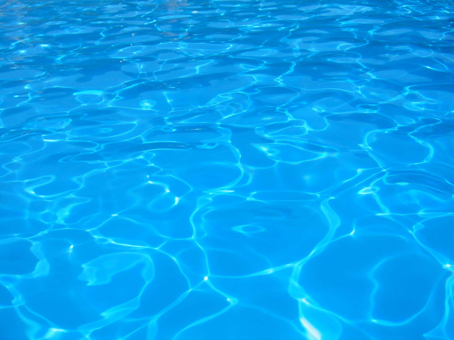 Deep Blue Dazzling Pool Water Wallpaper