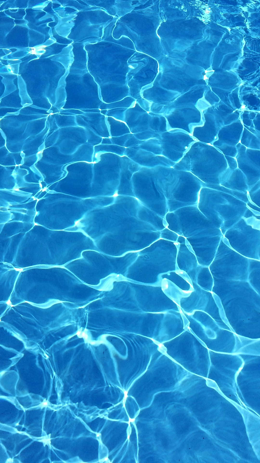 Deep Blue Pool Water Wallpaper