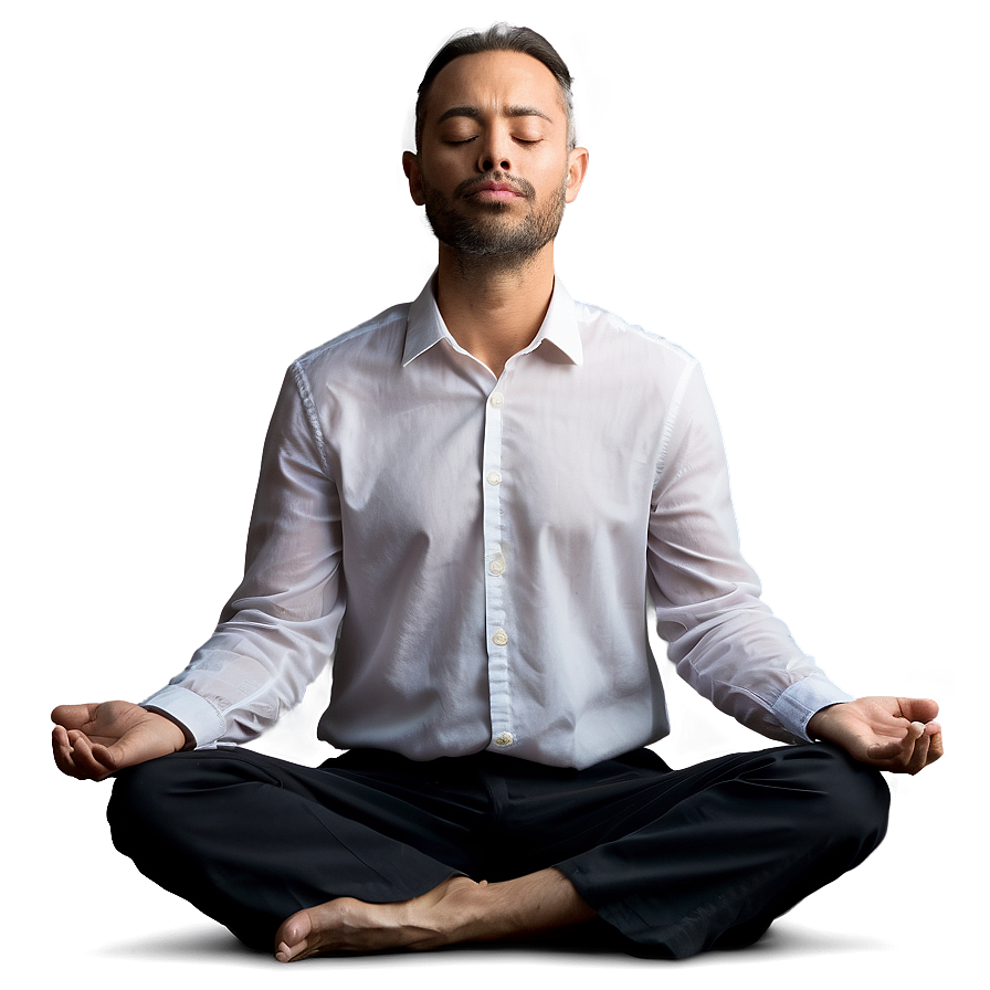 Download Deep Breathing Meditation Png Cum31 | Wallpapers.com