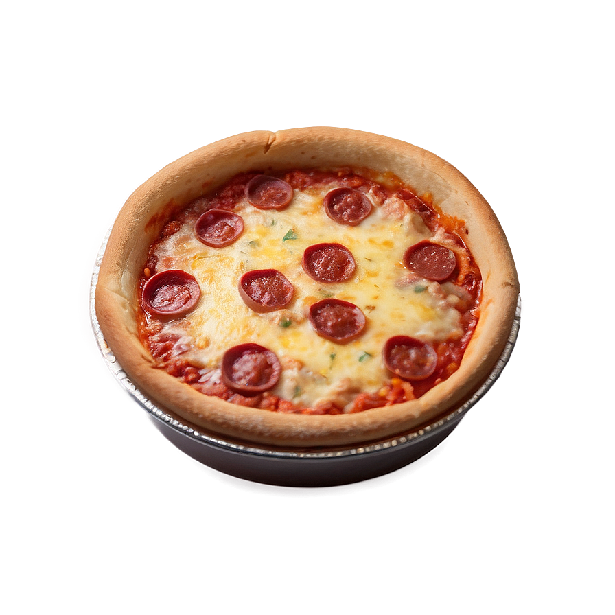 Deep Dish Pizza Png Wiq PNG