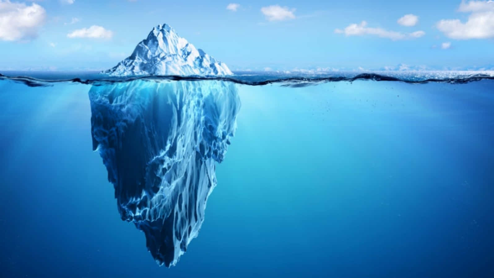 An Iceberg Floating In The Ocean