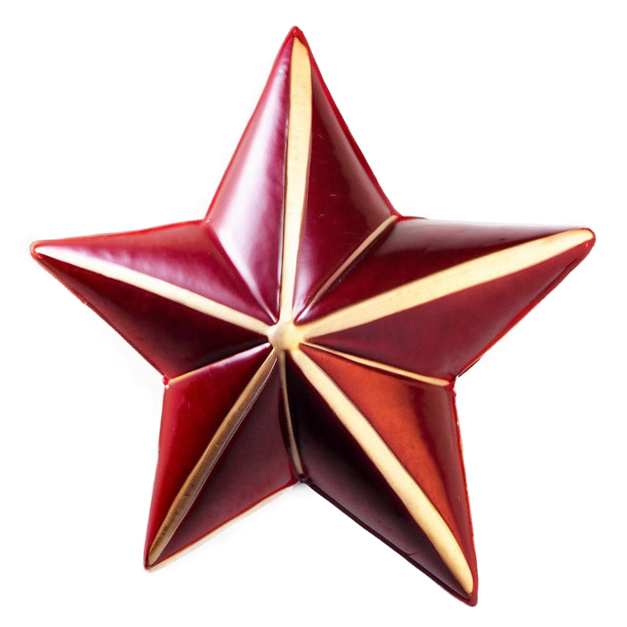 Deep Red Star Png 32 PNG