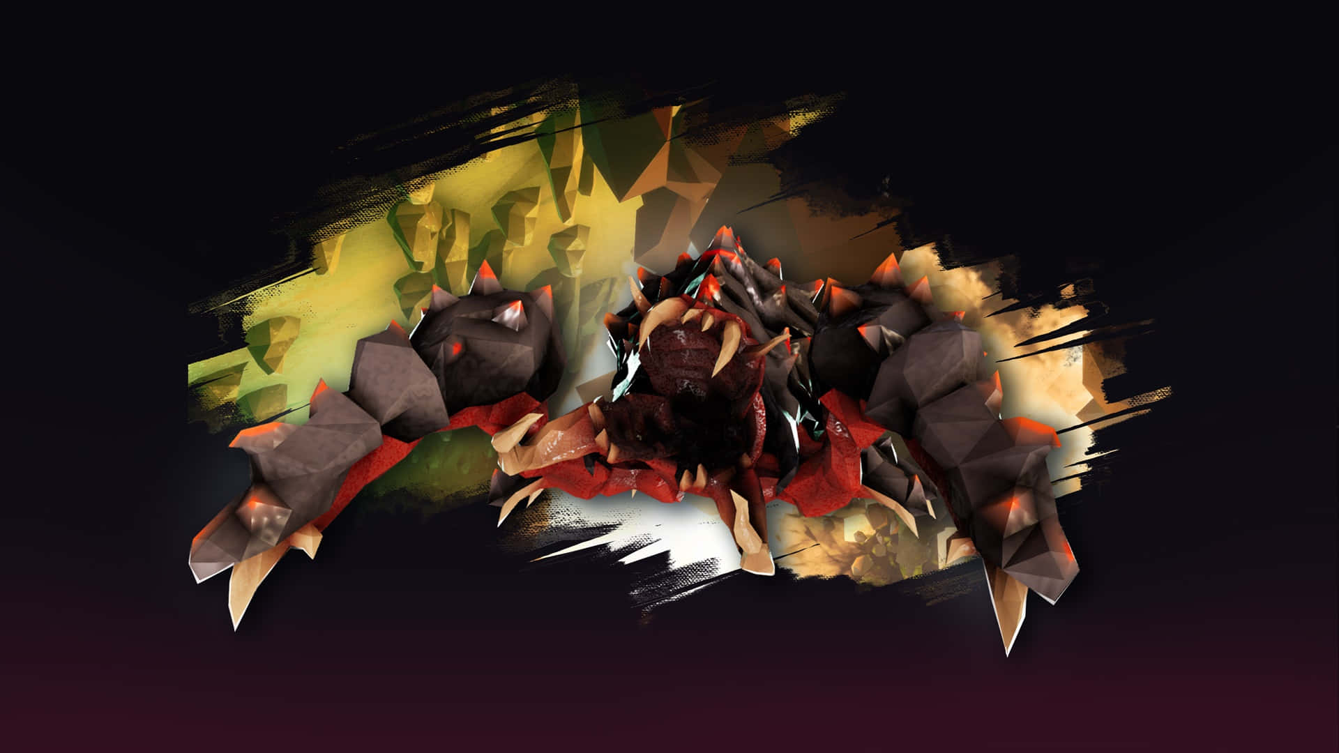 Deep Rock Galactic Abstract Creature Art Wallpaper