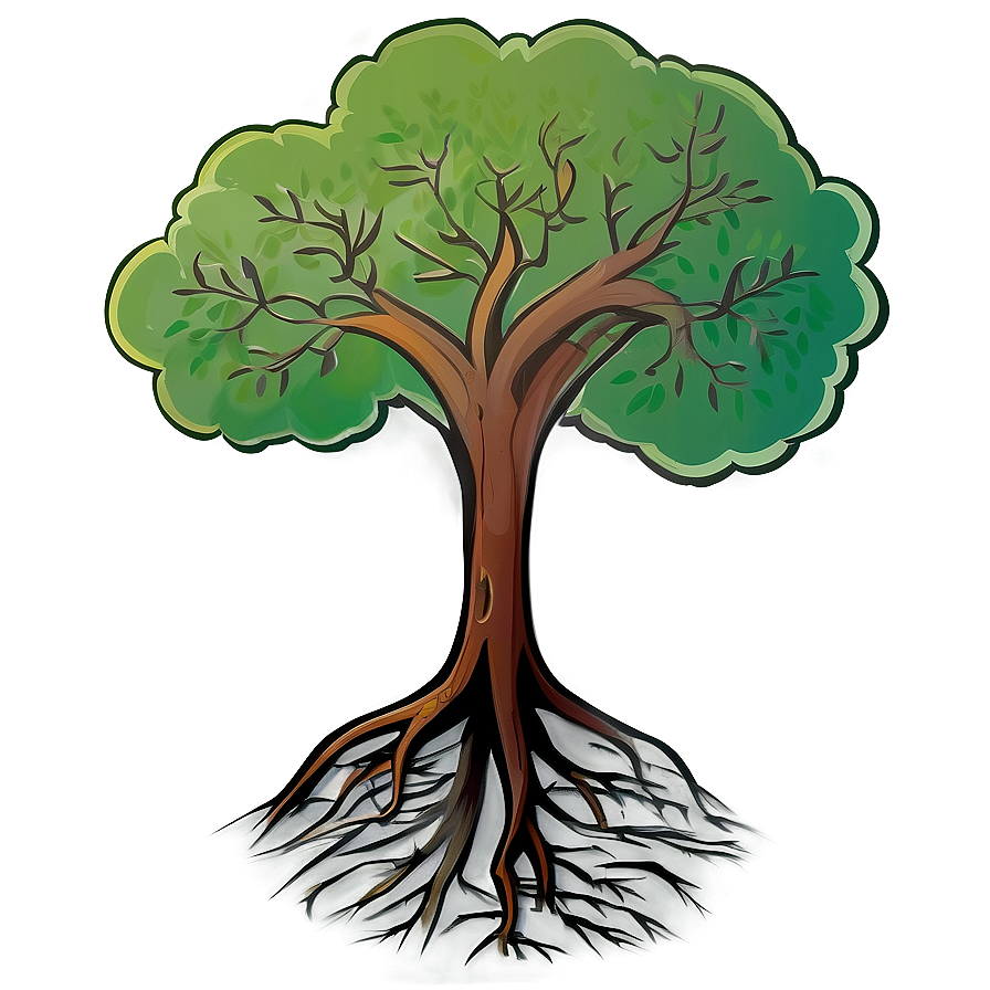 Download Deep Roots Tree Graphic Png Cam72 | Wallpapers.com