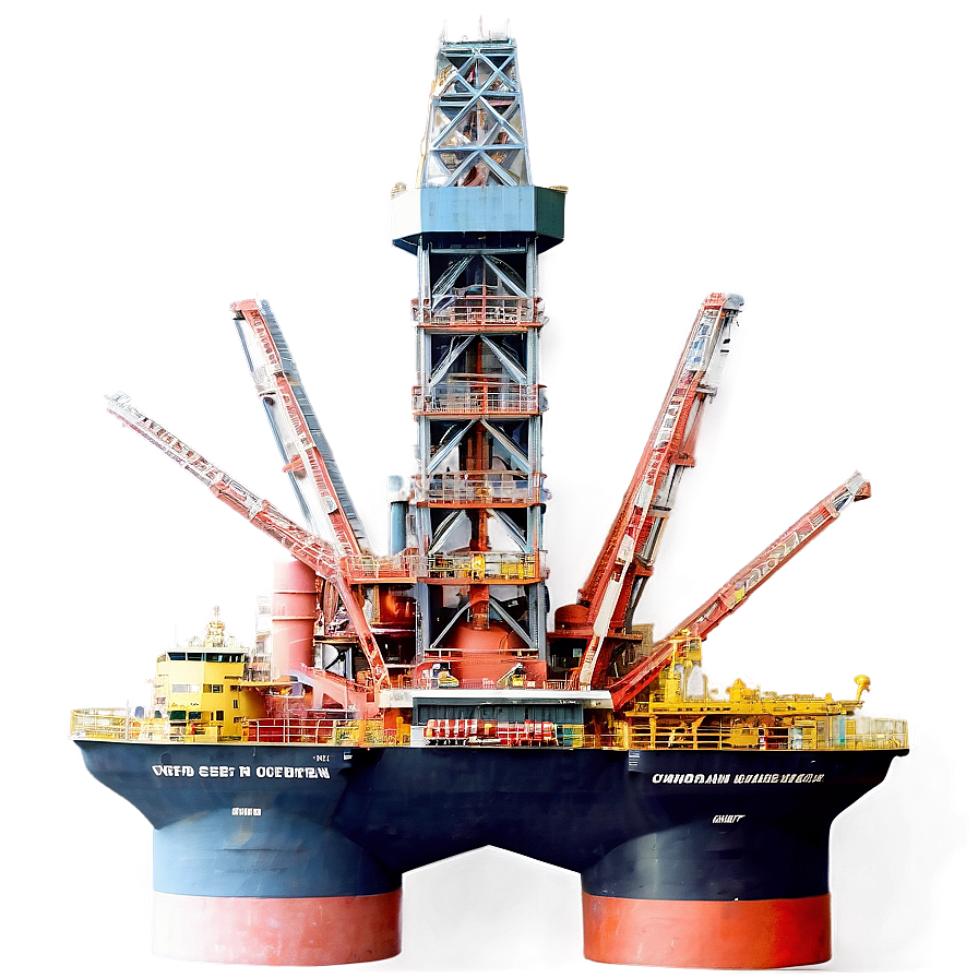 Deep Sea Oil Rig Png 7 PNG