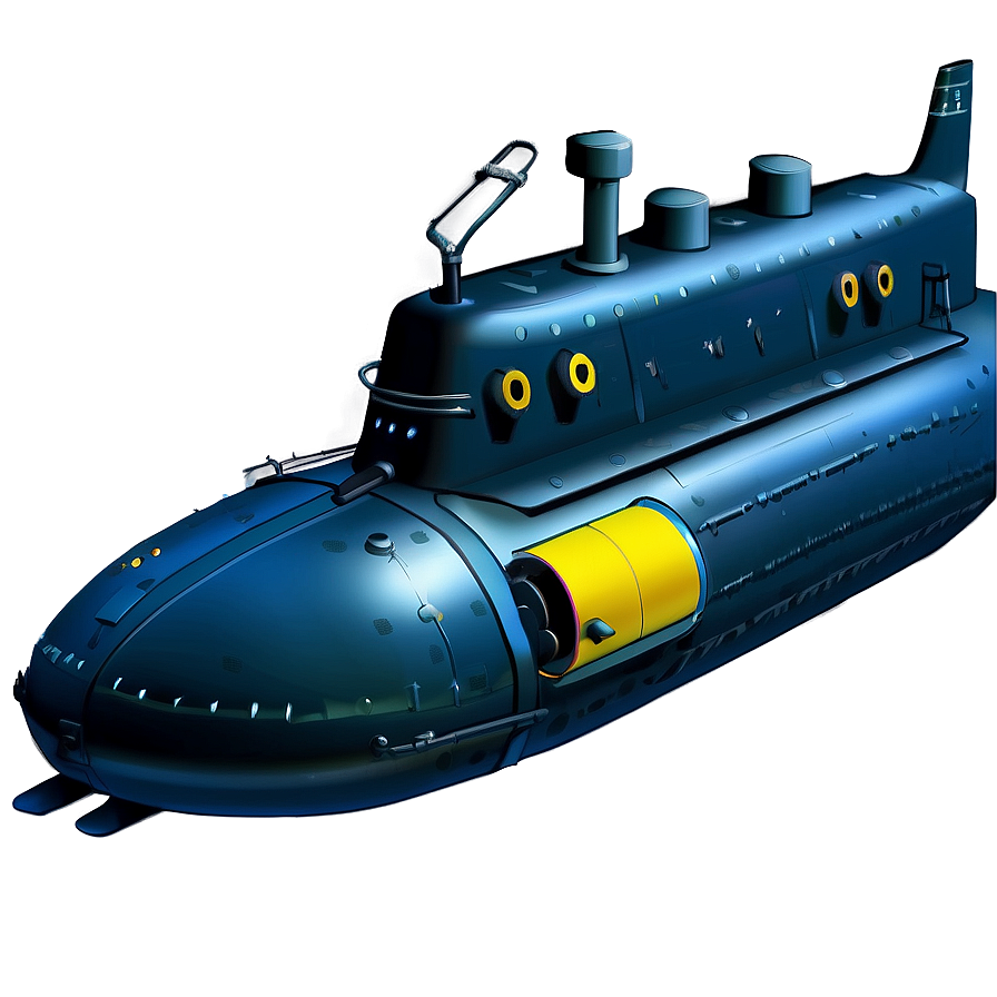 Deep Sea Submarine Png Hod3 PNG