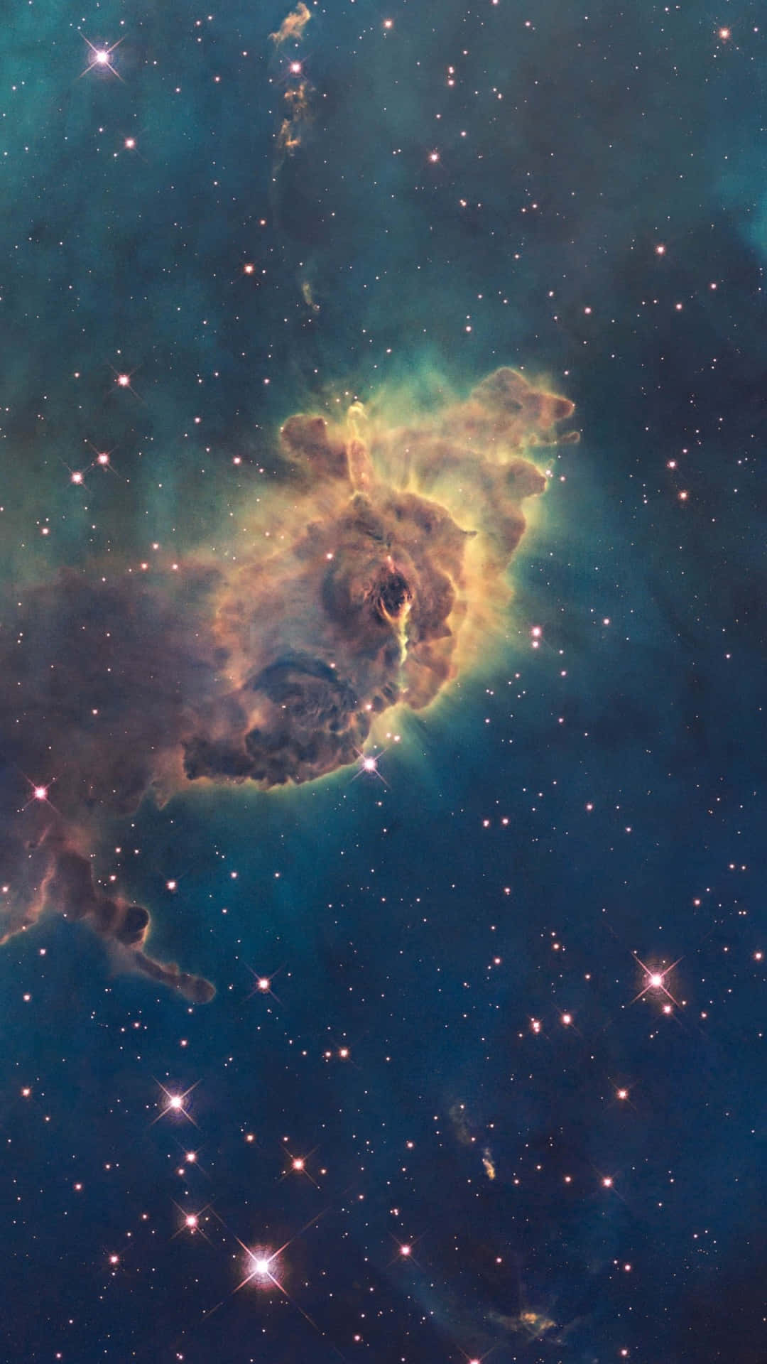 Majestic Deep Space Nebula View Wallpaper