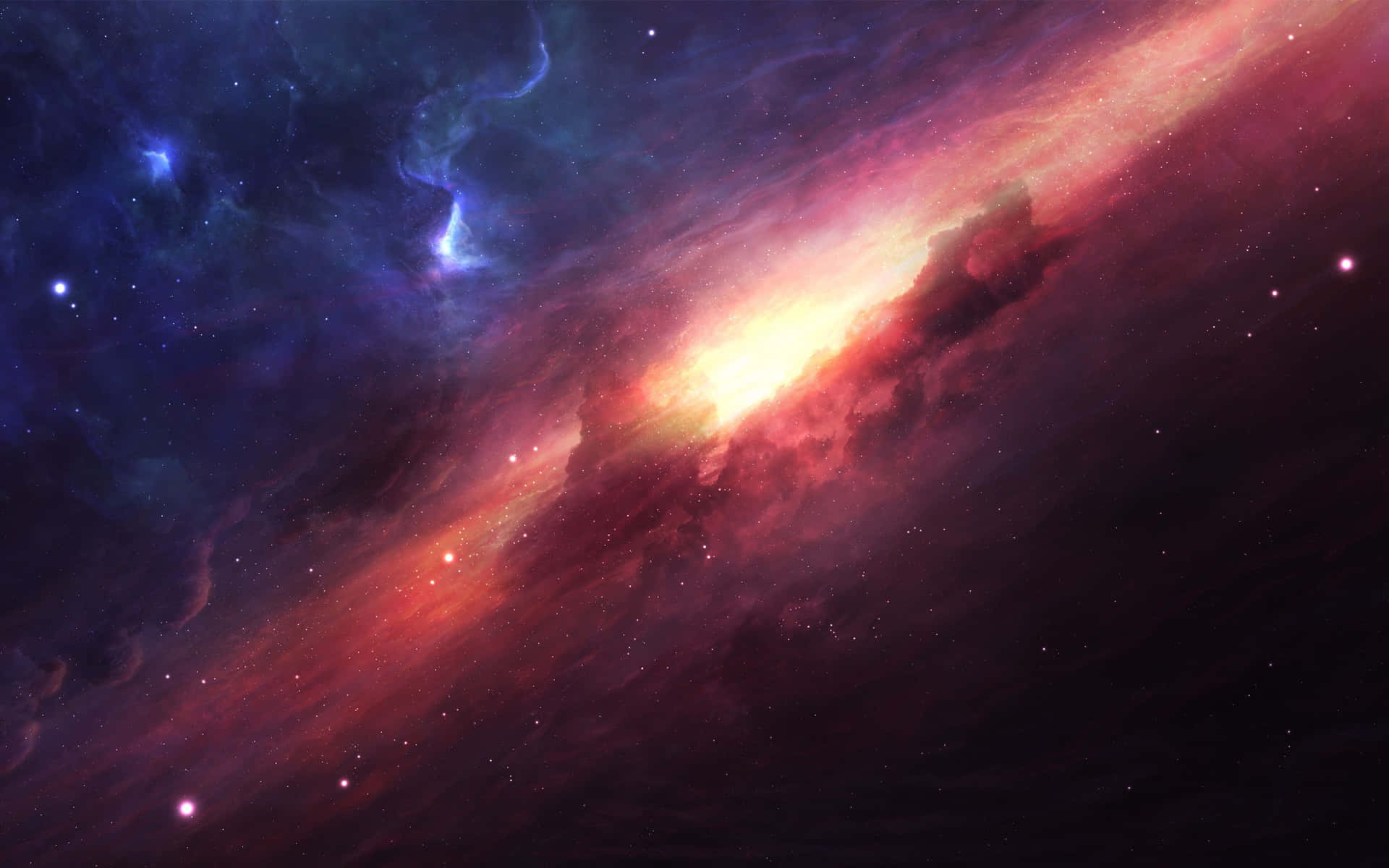 "Exploring the Unfathomable Depths of Space" Wallpaper