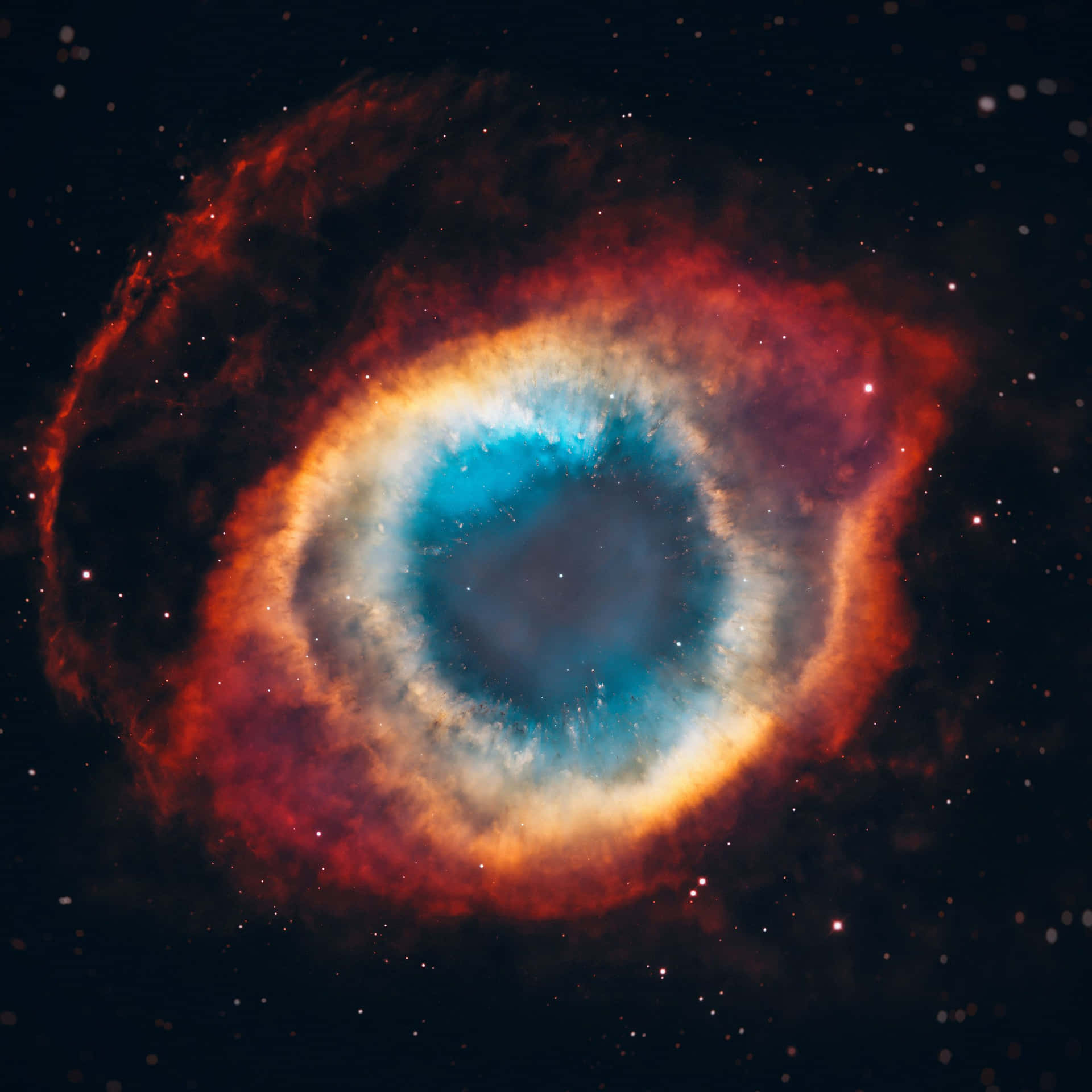 Djuparymdögon Nebulagalax-bilder.