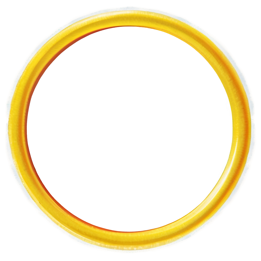 Deep Yellow Circle Creation Png Lwr48 PNG