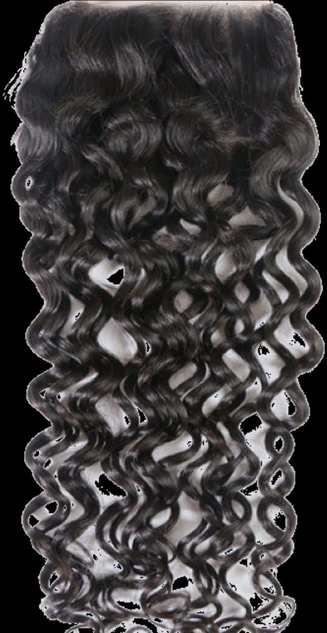 Deep_ Wave_ Hair_ Extension_ Texture PNG
