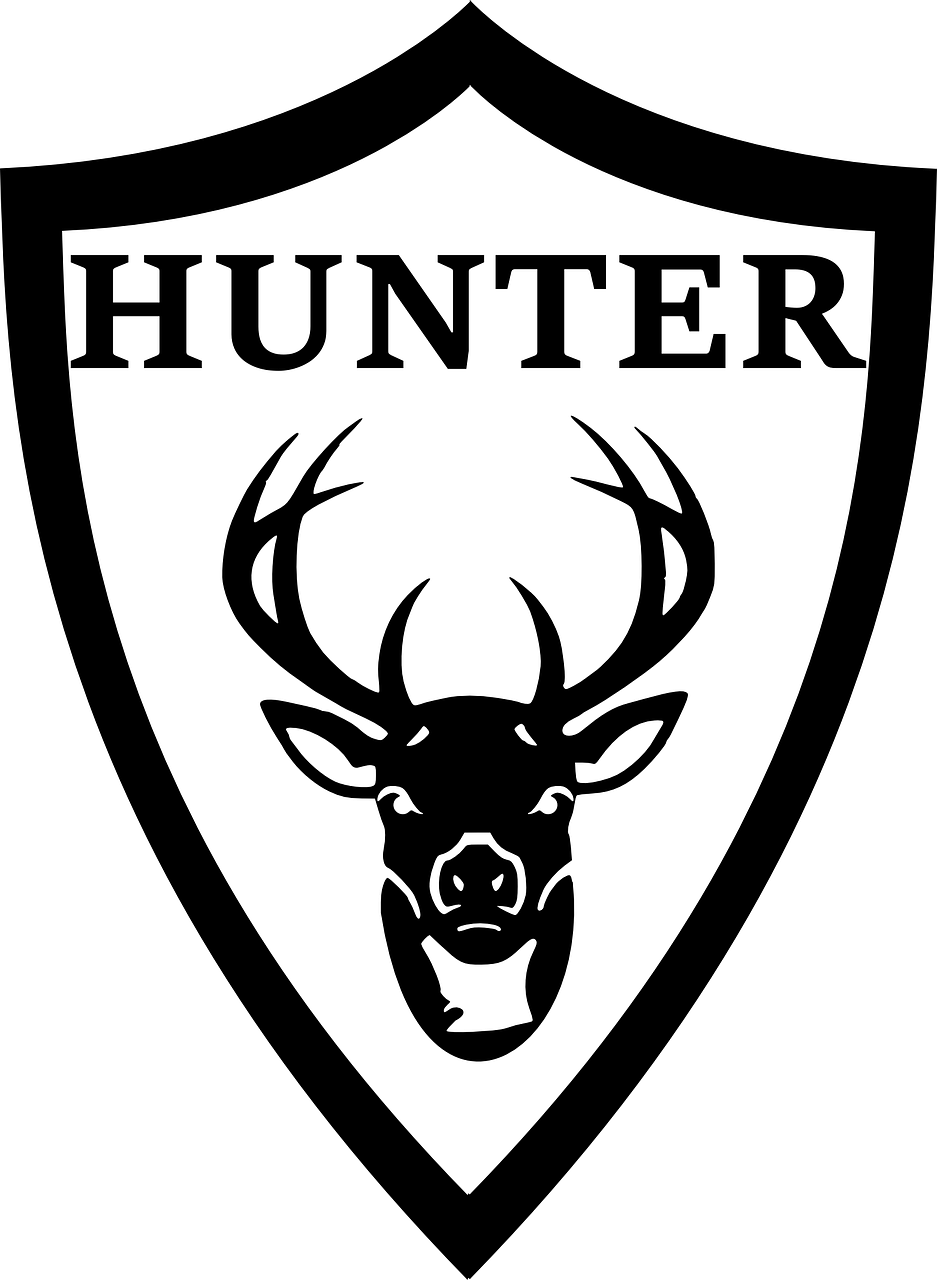 Deer Shield Logo Design PNG