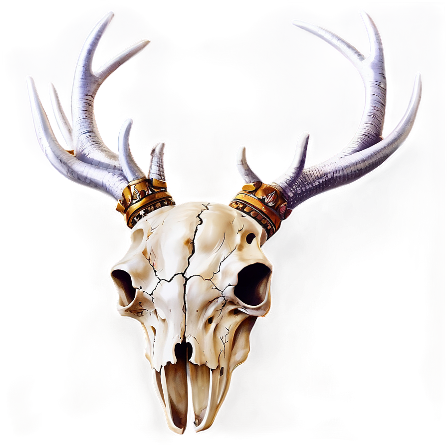 Download Deer Skull Drawing Png 35 | Wallpapers.com