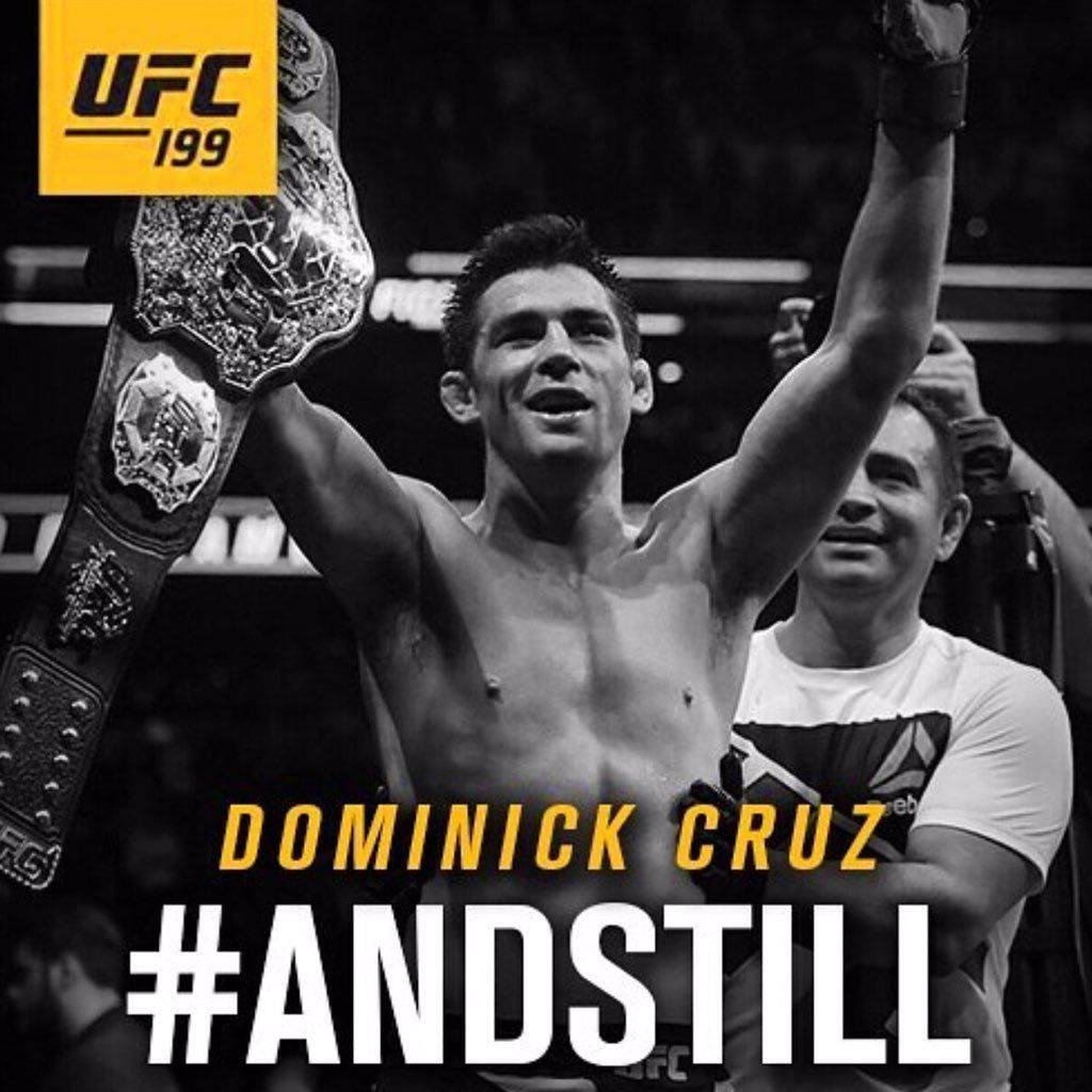 Defending Champion Dominick Cruz Wallpaper