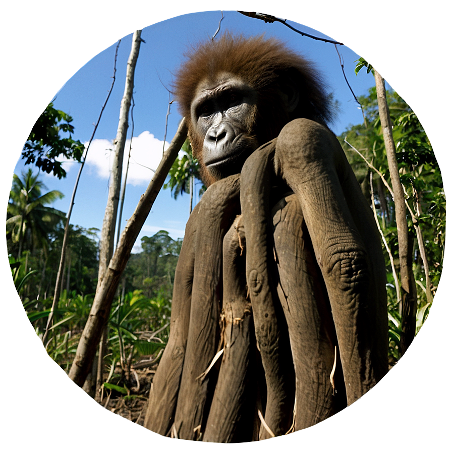 Deforestation And Animal Migration Png Rhx PNG