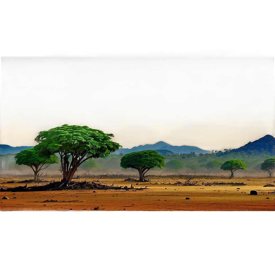 Deforestation And Desertification Png Hxw22 PNG